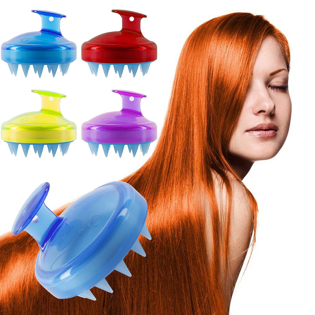 Silicone Head Body Scalp Massage Brush